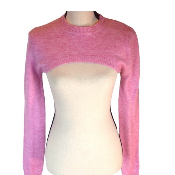 COTTON:ON Fluffy Shrug Sweater in Power Pink Marie - Picture 2 of 5